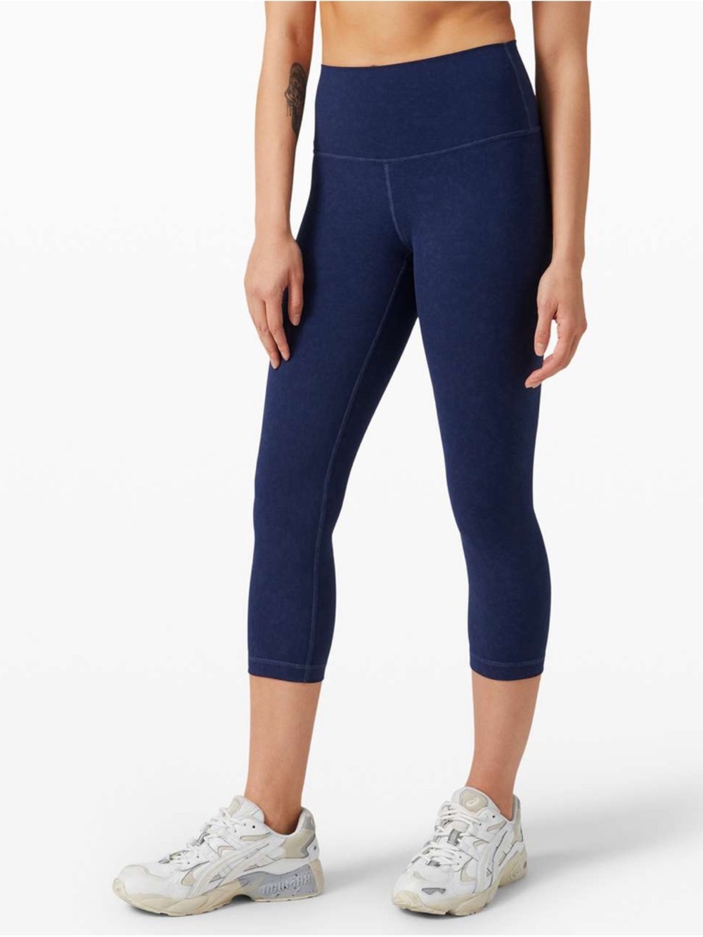 Lululemon Wunder Under Crop High-Rise *Spray 21"